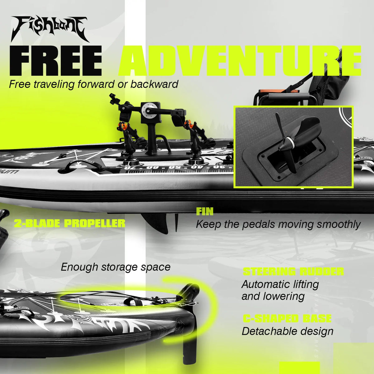 Fishing Kayak Pedal Drive