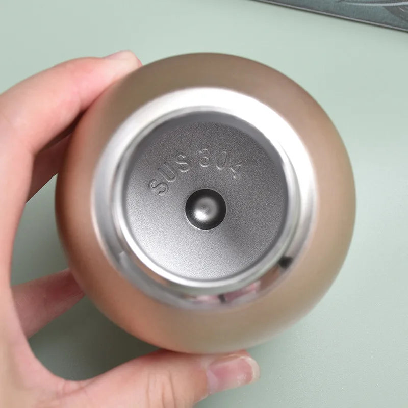 1pc 300ml Insulated Stainless Steel Travel Mug