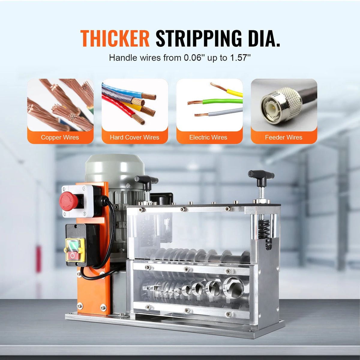 Electric Wire Stripping Machine