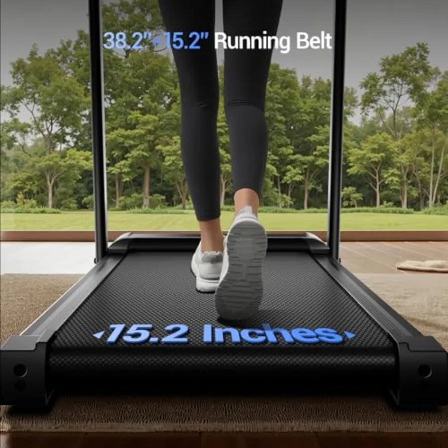 Foldable Treadmill with 15% Incline