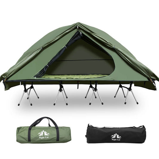 Elevated Camping Cot Tent for 1 Person