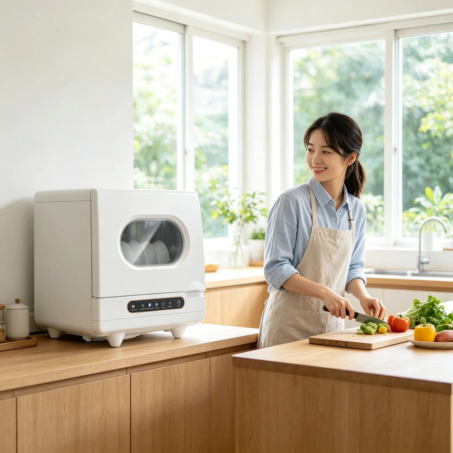 Portable Countertop Dishwasher