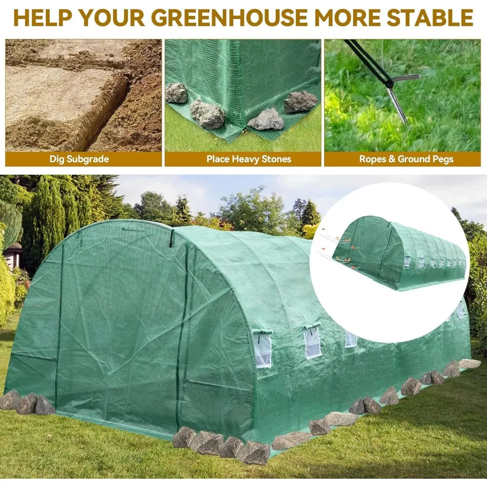 20/26ft Greenhouse