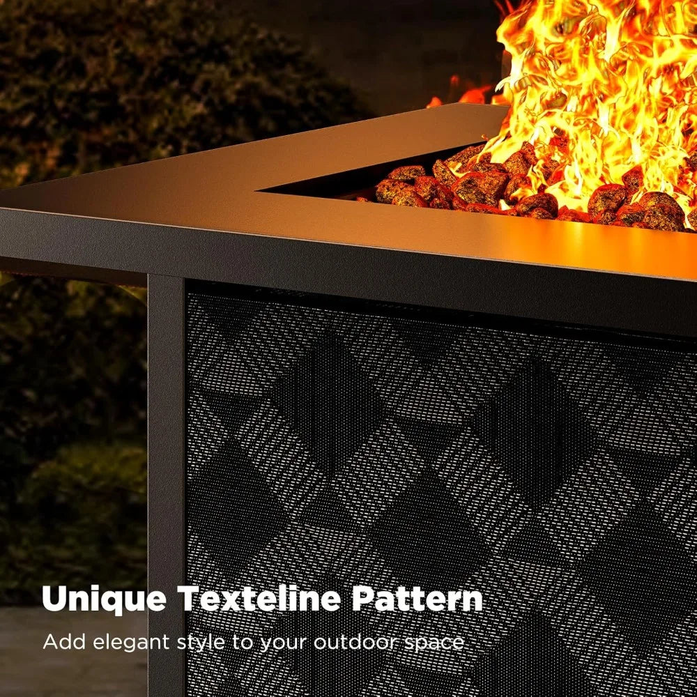 32 Inch Propane Fire Pit Table, 50000 BTU