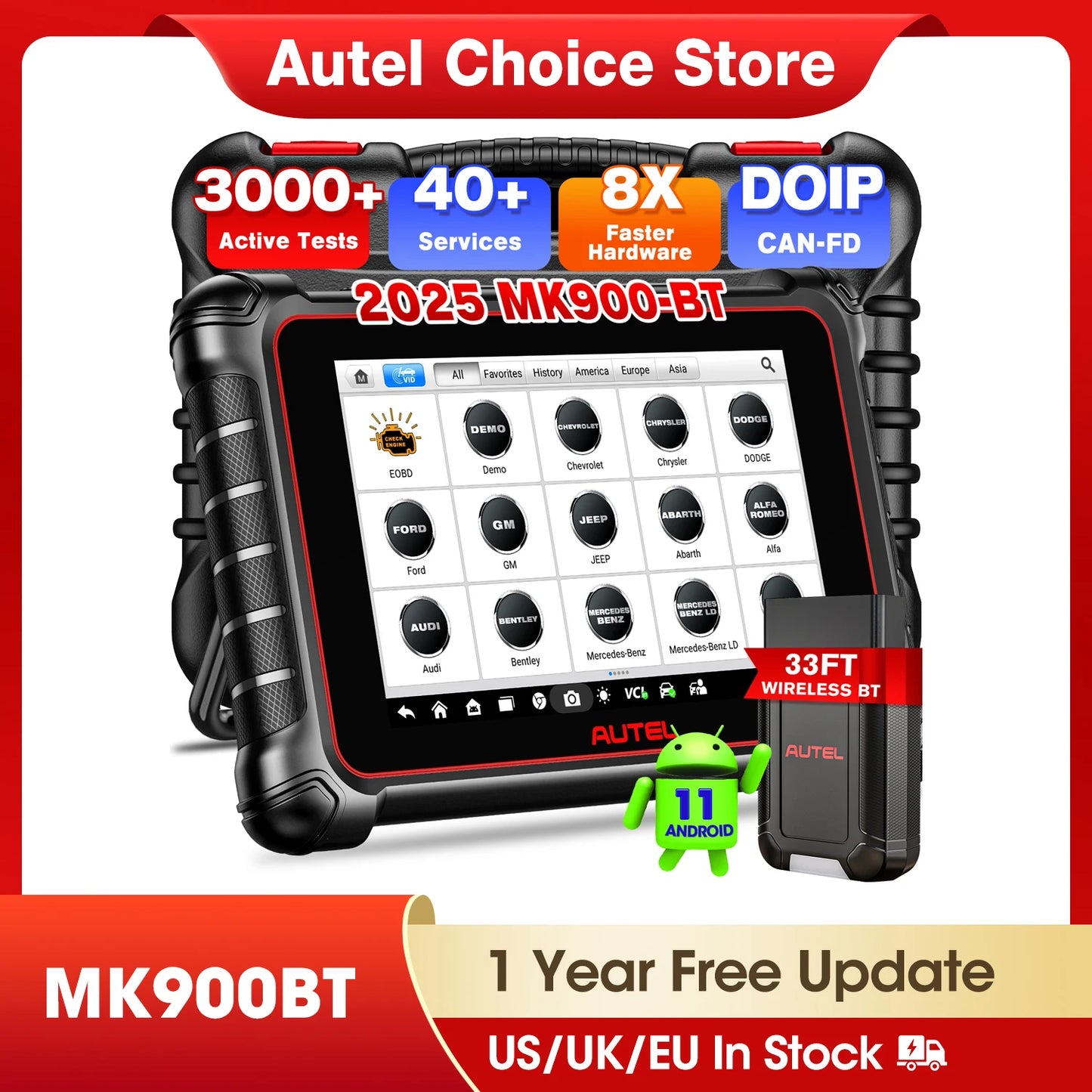 Diagnostic Scanner Wireless DoIP /CAN
