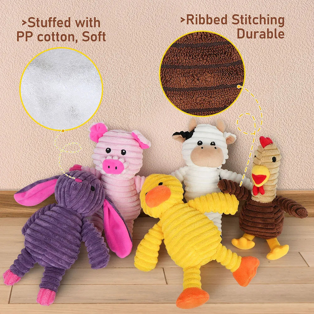 5 Pack Dog Toys