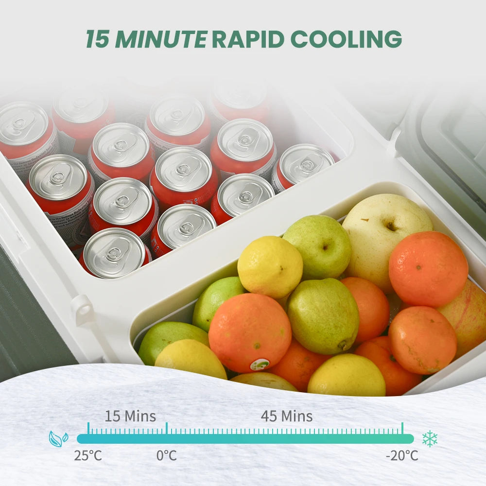 Mini Fridge 12V Portable for Camping
