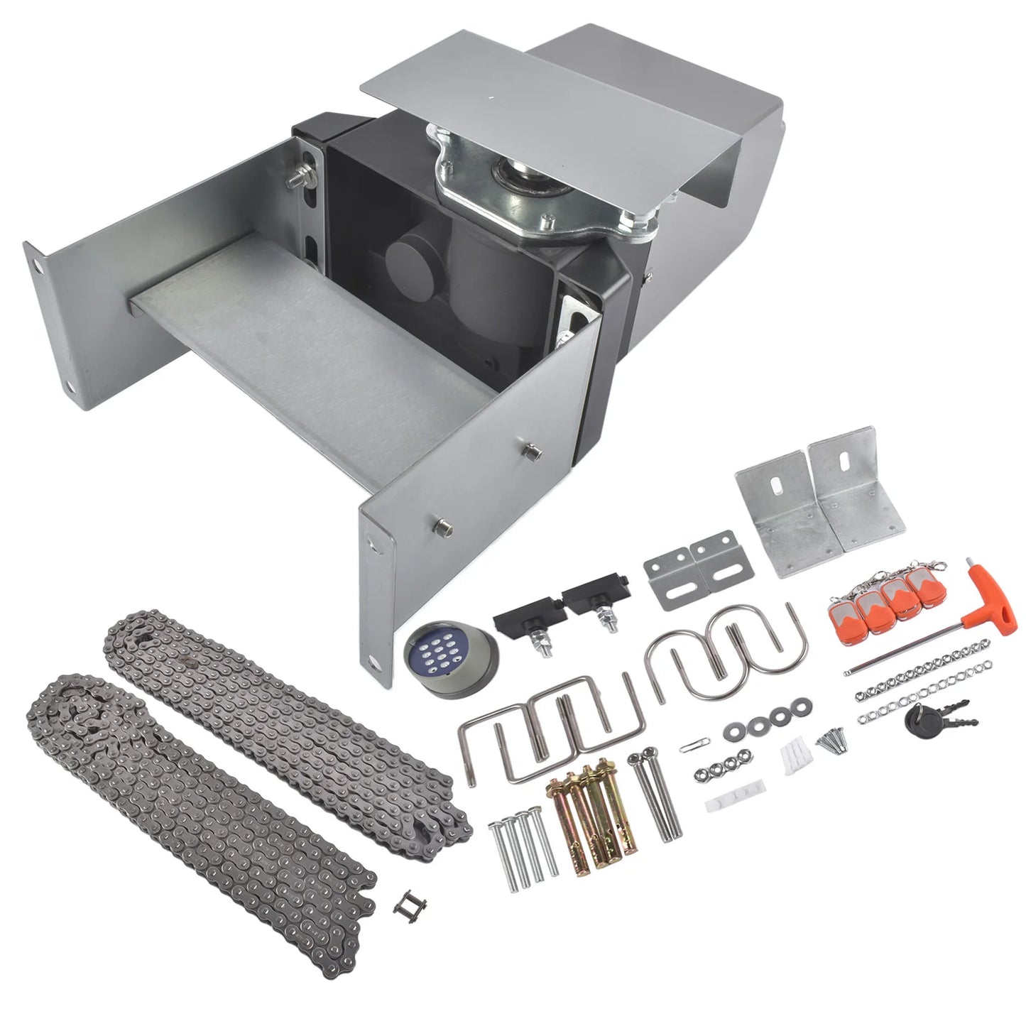 3300lbs 550W Motor Remote Kit Gate Operator for Sliding Gate