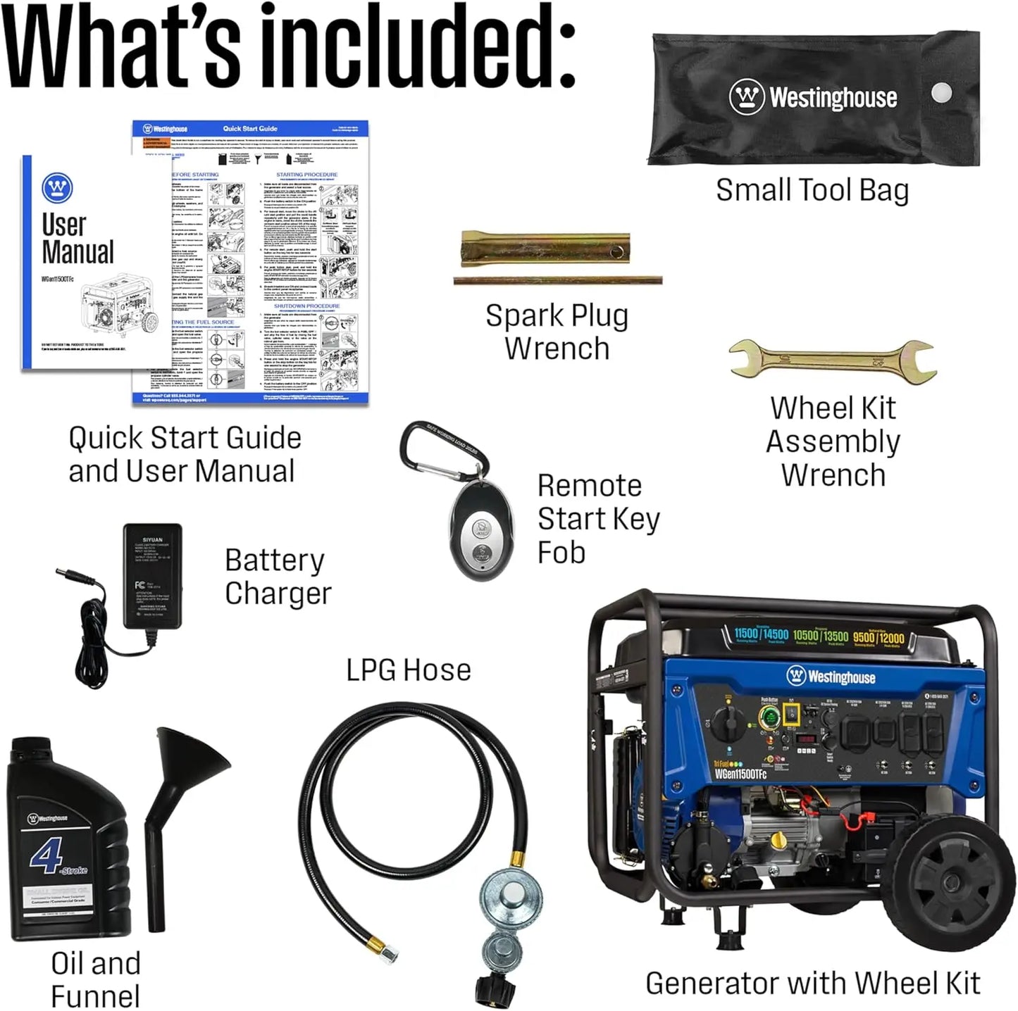 Portable Generator 14500 Peak Watt