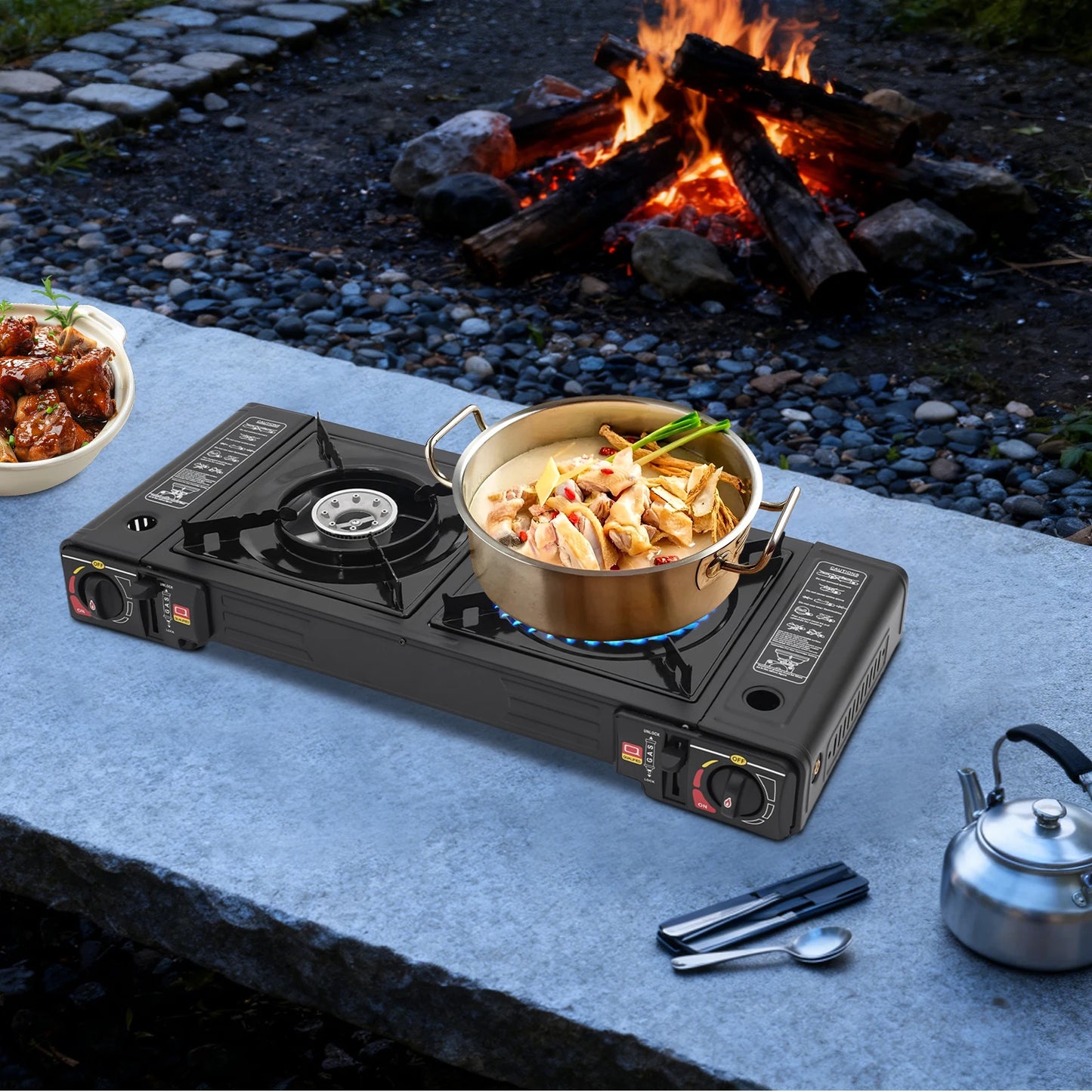 Camping Stove 2 Burner