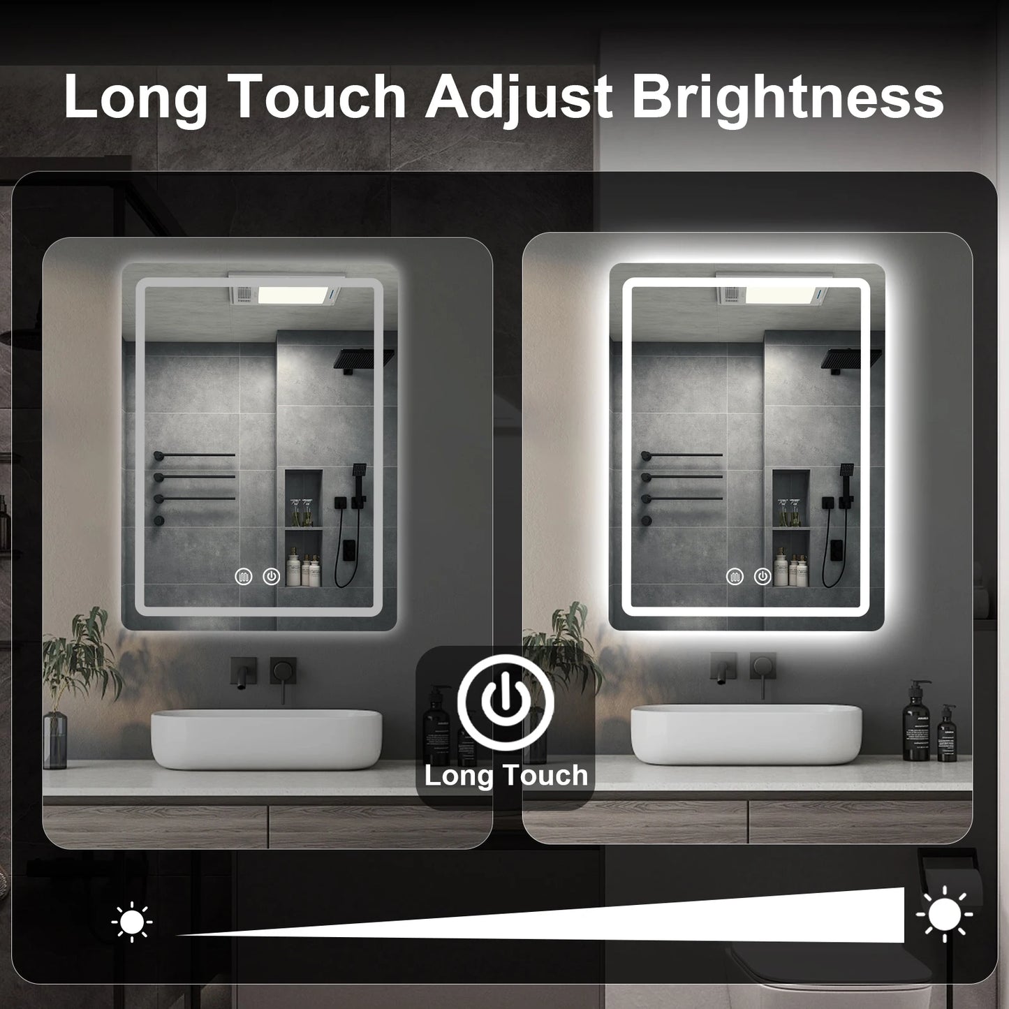 20x28 inch LED Bathroom Mirror
