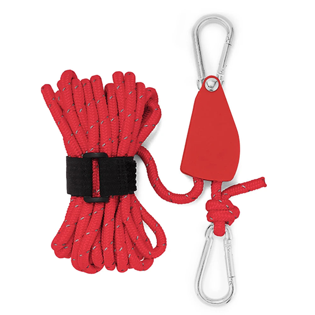 4mm 4m Rope Fastener Fixed Buckle Adjustable