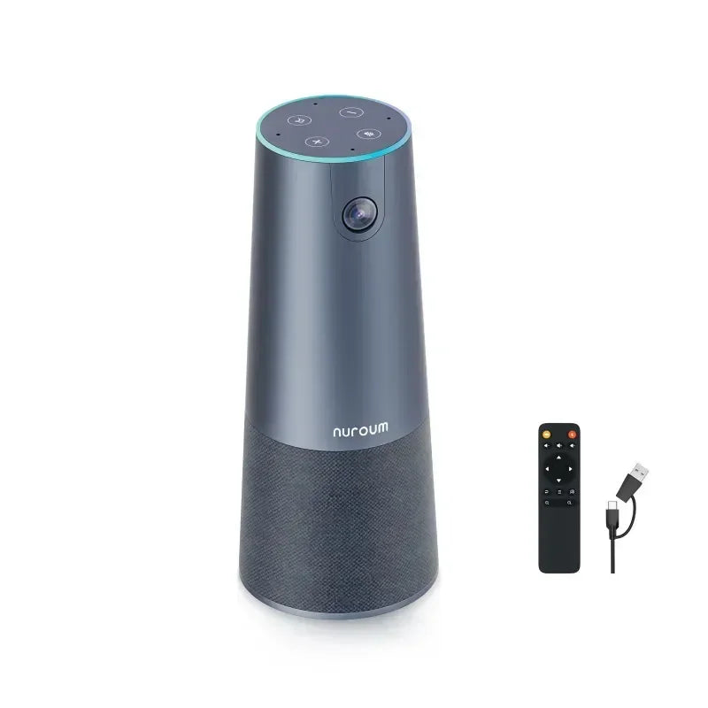 2K Video Conference Webcam with Microphone and Speaker