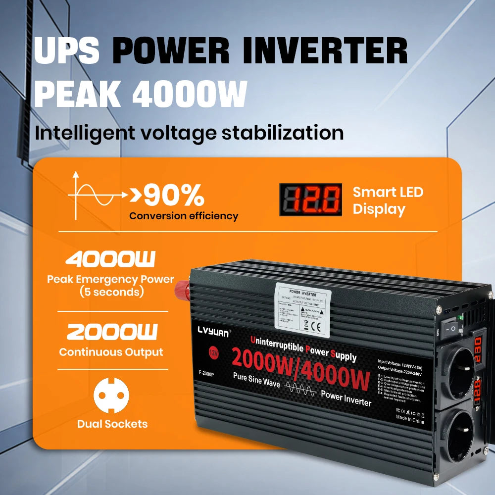 UPS Inverter 2000W