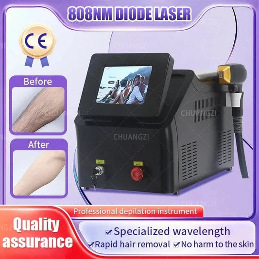 5000W Portable 808nm Diode  Hair Removal