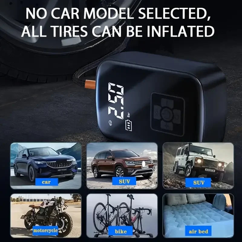 Electric Tire Inflator Pump