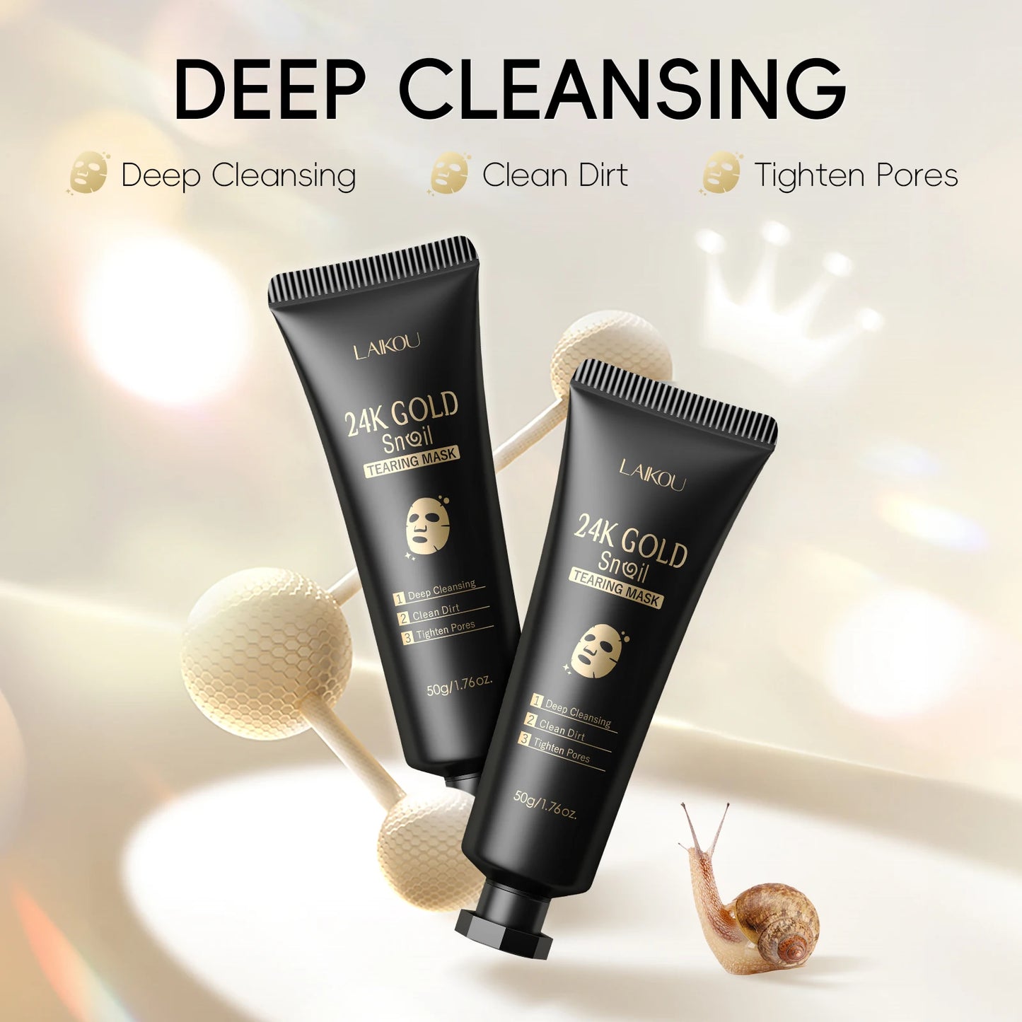 Gold Peel-Off Mask 3PCS