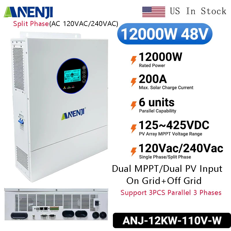 Split Phase  Hybrid Solar Inverter