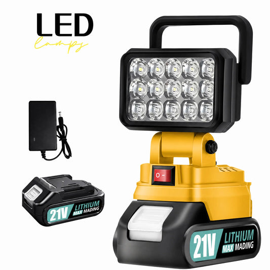 LED Work Light Compatible with Makita Battery