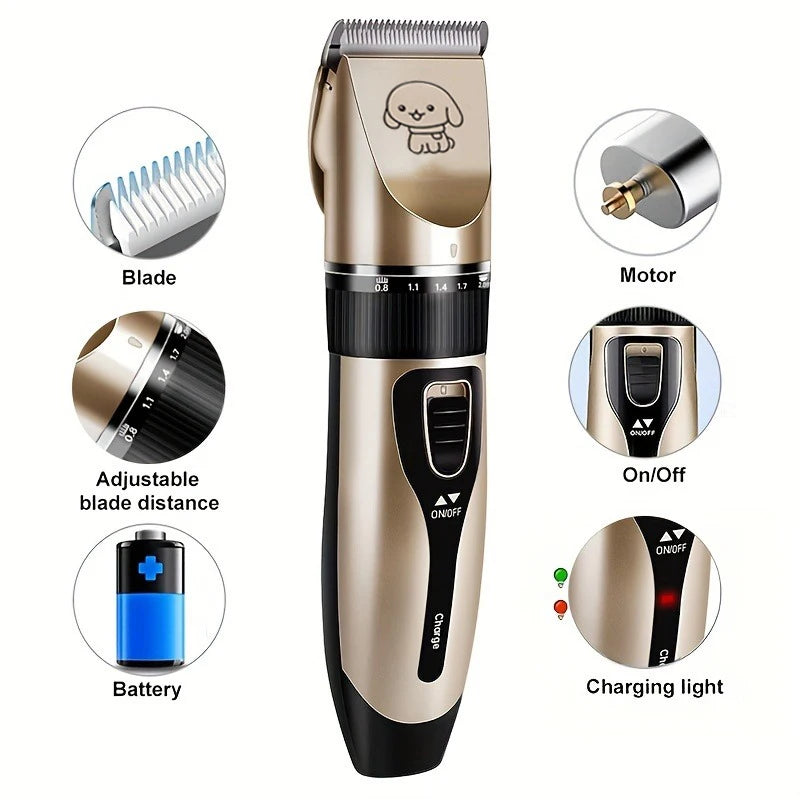 Pet Hair Trimmer Kit Electric