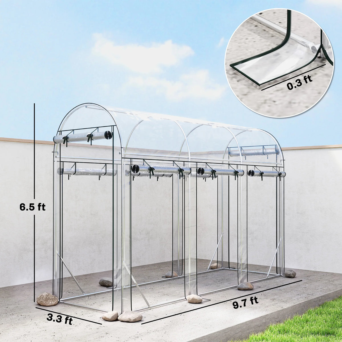 Walk-In Tunnel Greenhouse