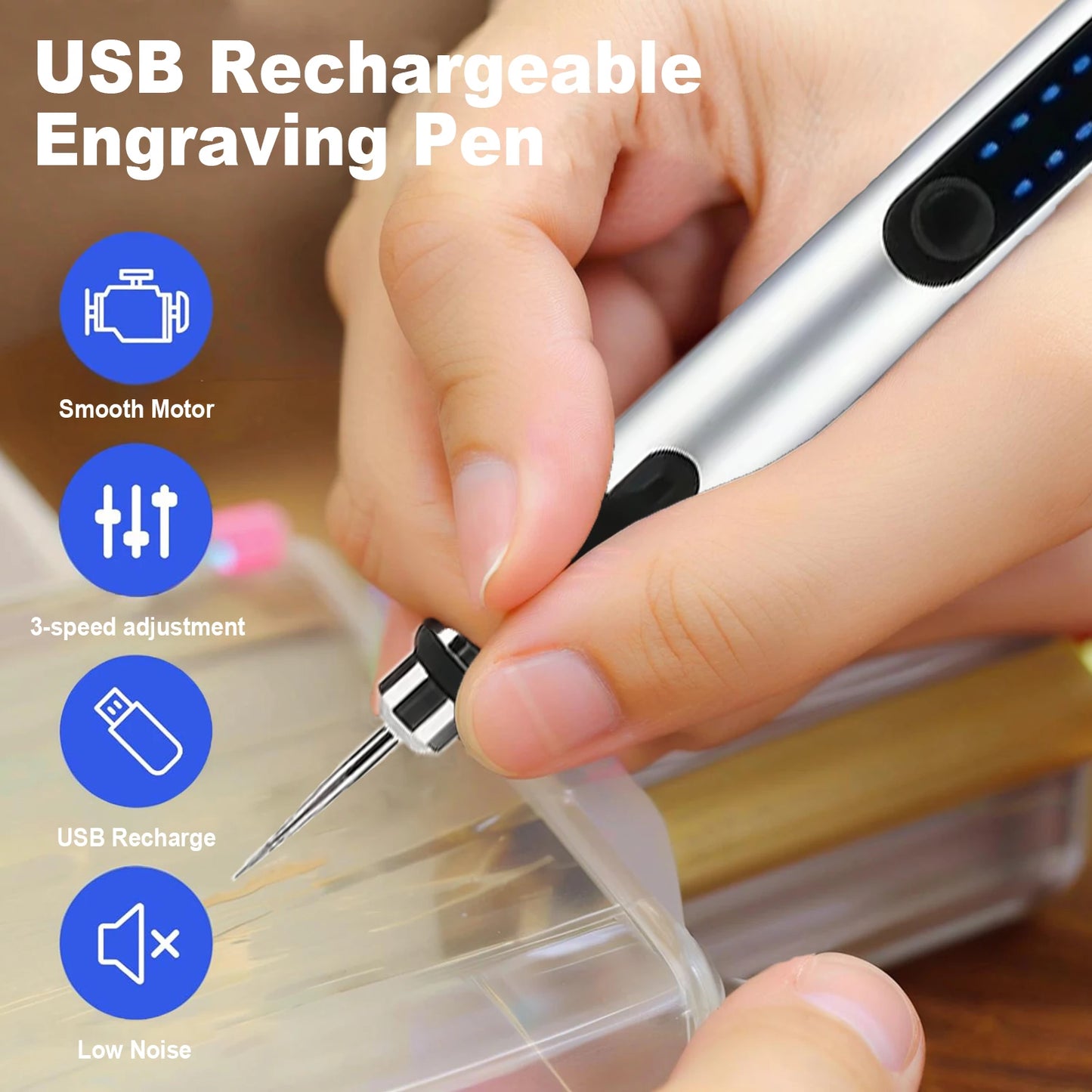 Cordless Rotary Tool Set - Rechargeable