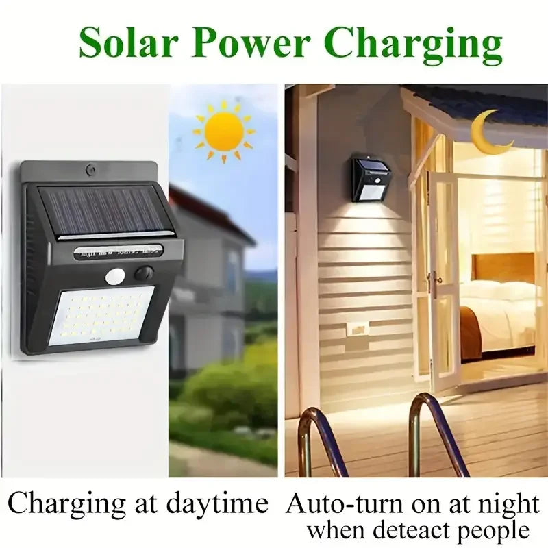 Solar Outdoor Lights - Set of 4