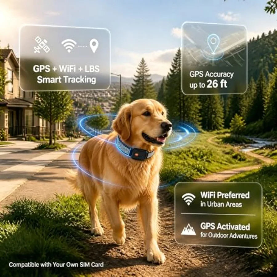 GPS Invisible Fence for Dogs with APP Control