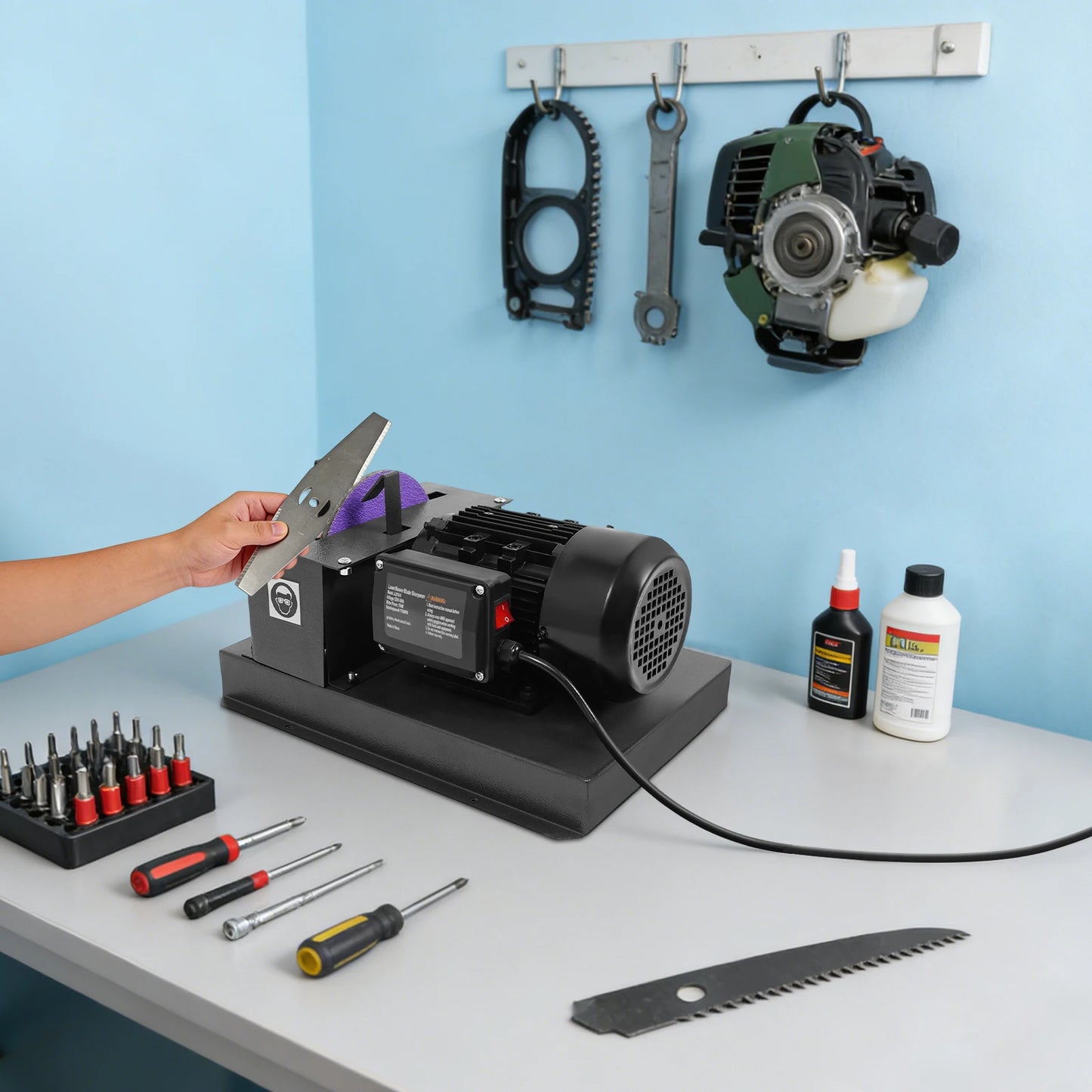 Lawn Mower Blade Sharpener/Electric