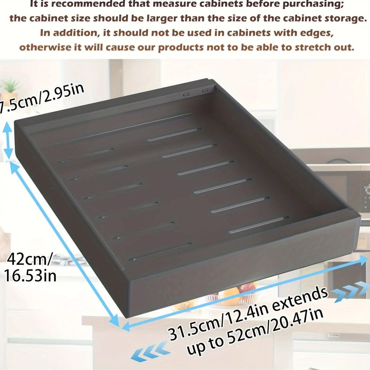 Expandable Pull out Cabinet Organizer
