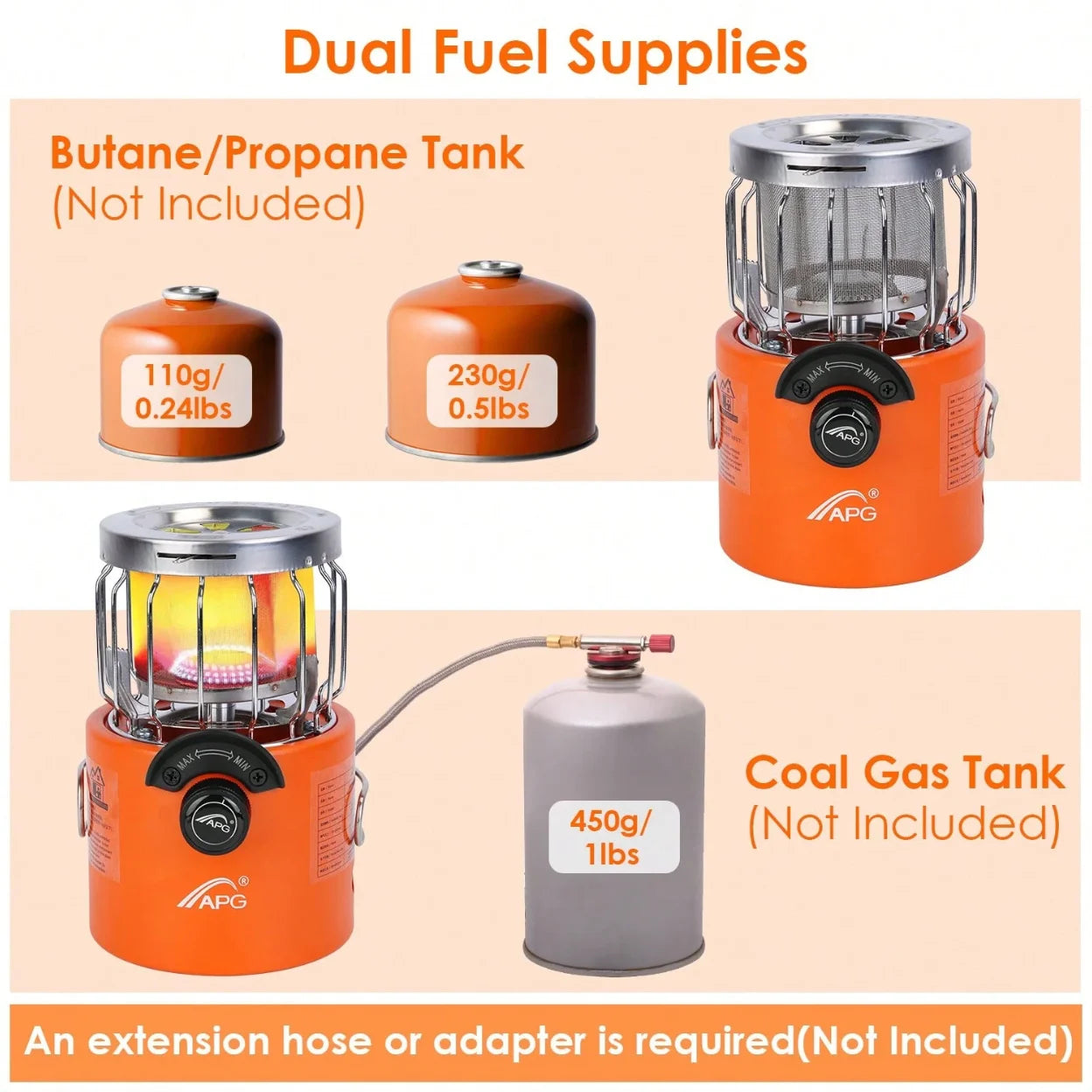 Portable Propane Heater Stove
