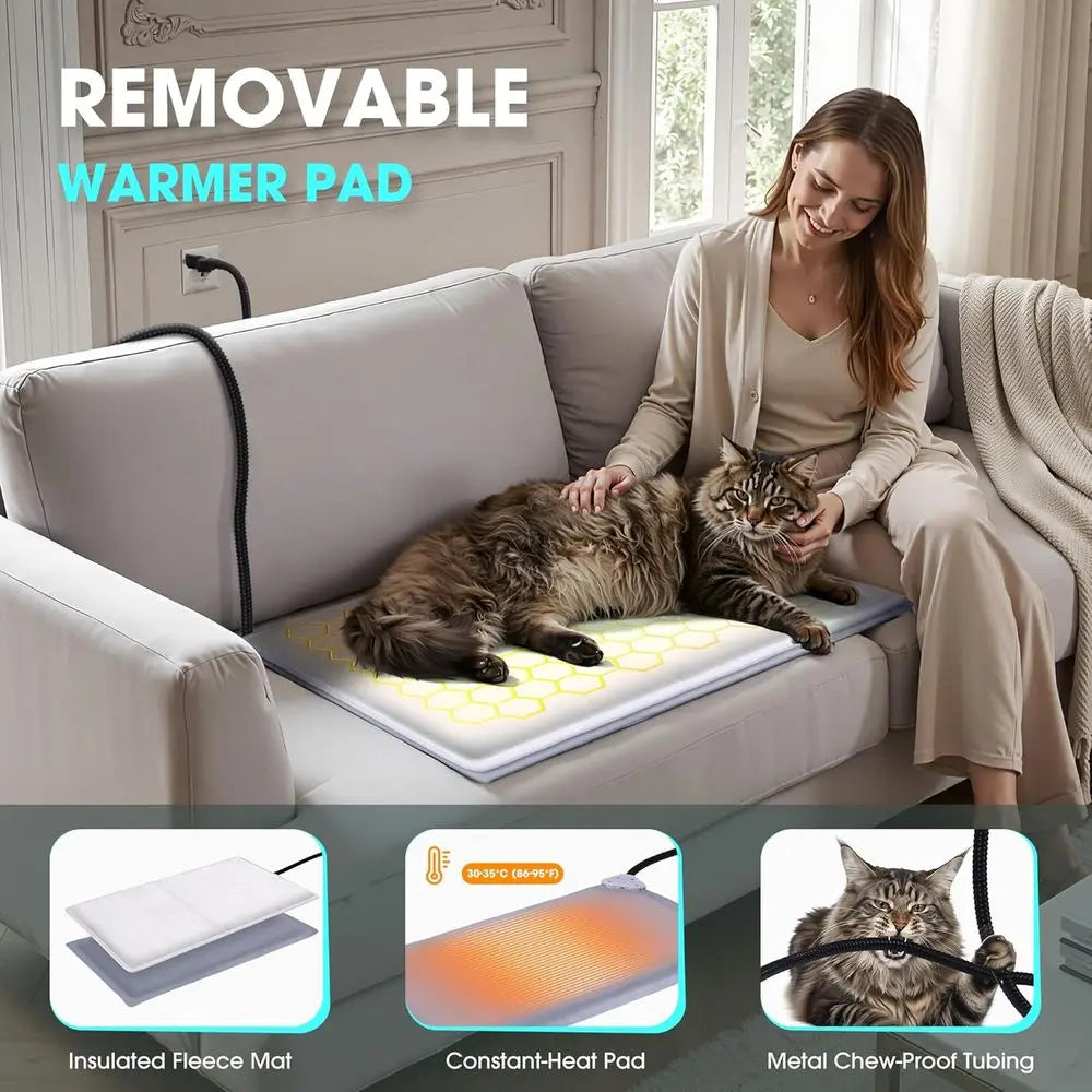 Weatherproof Heated Cat House