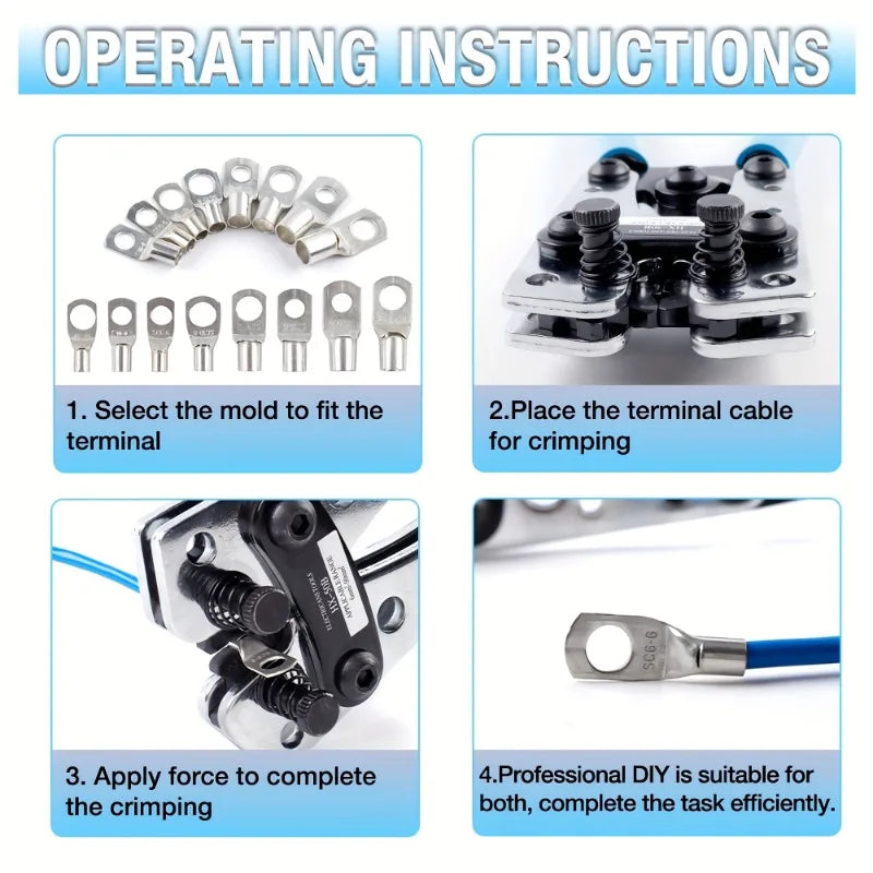1 Set Professional Crimping Pliers Kit