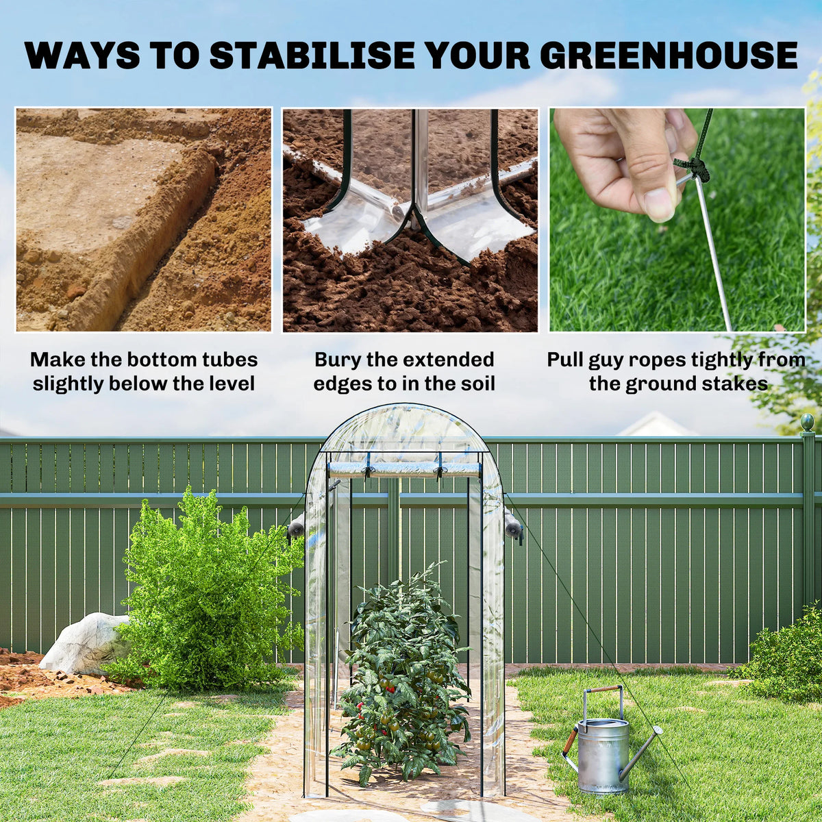 Walk-In Tunnel Greenhouse