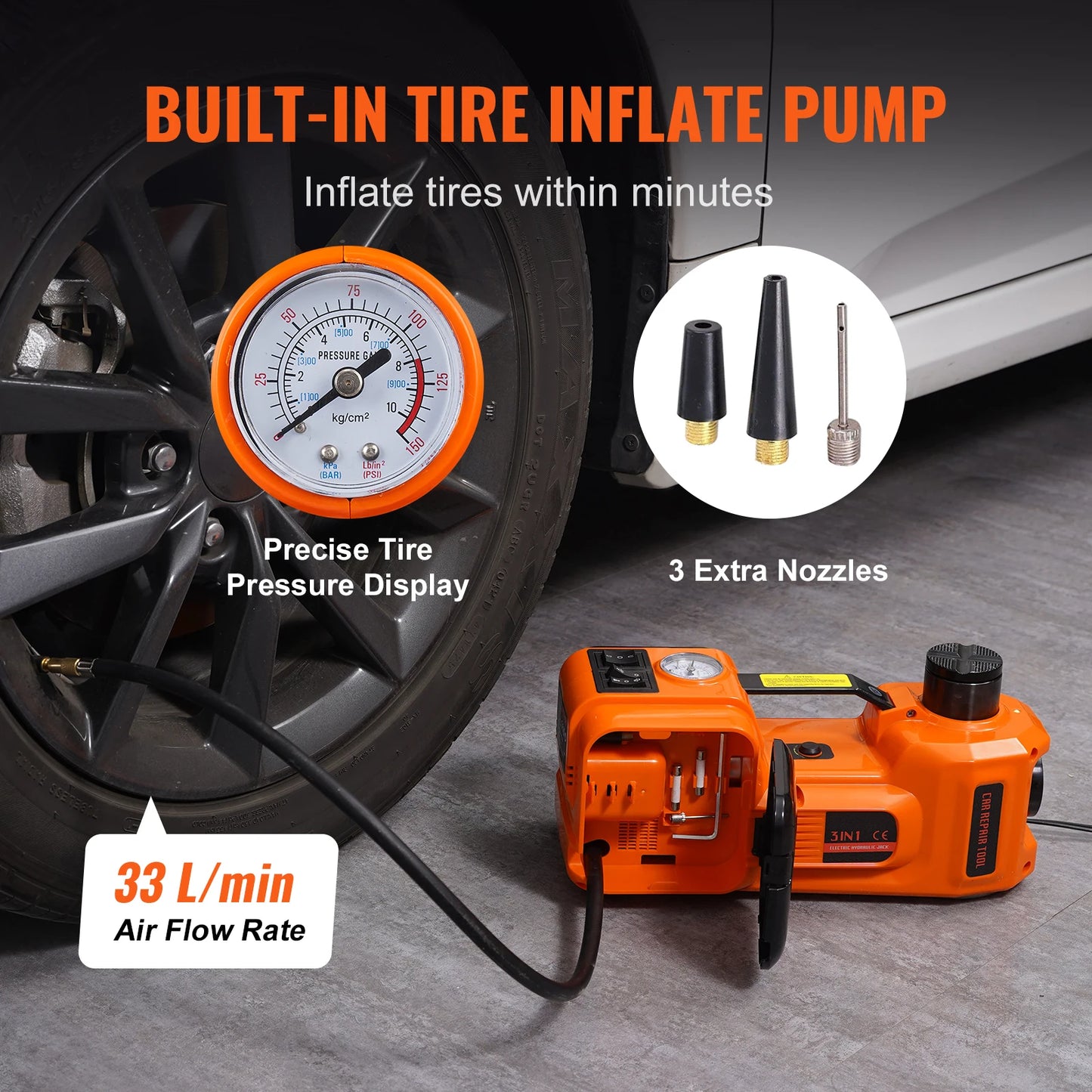5T Electric Car Jack
