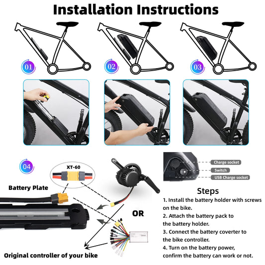 Ebike Battery with Charger