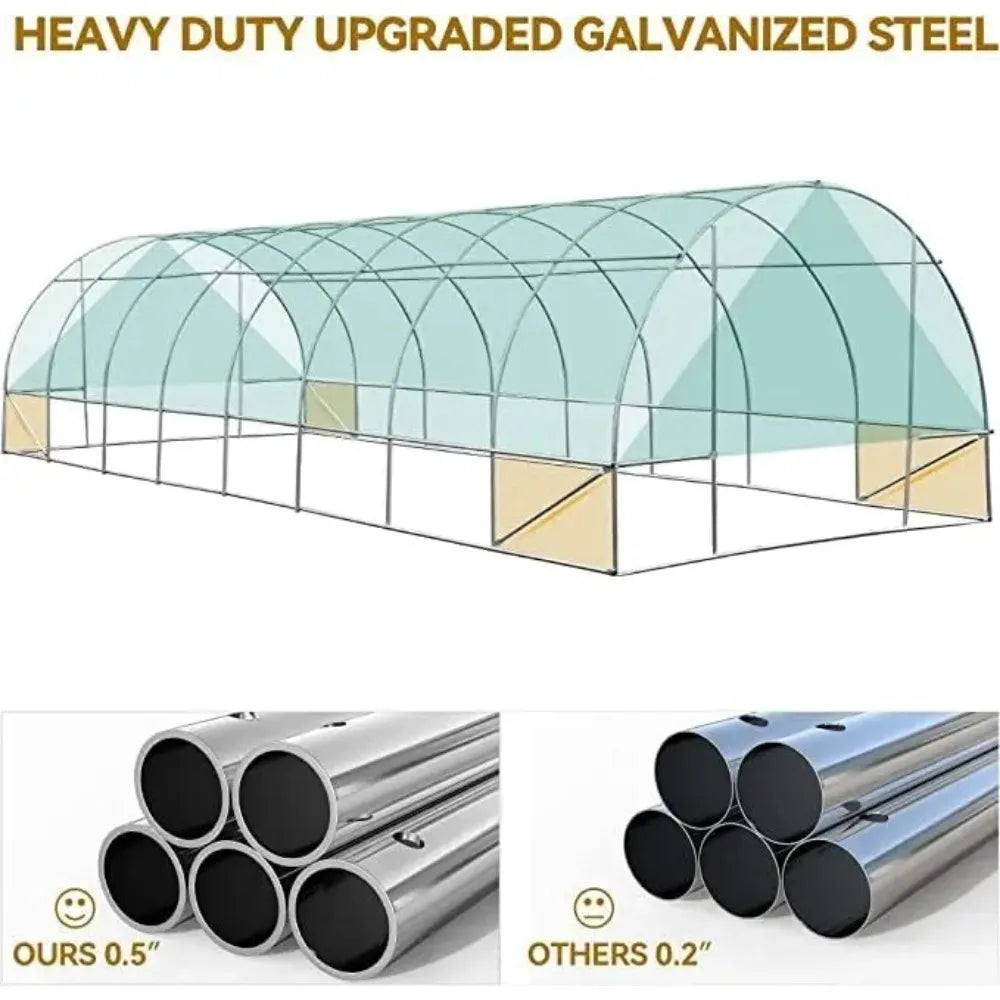 20/26ft Greenhouse