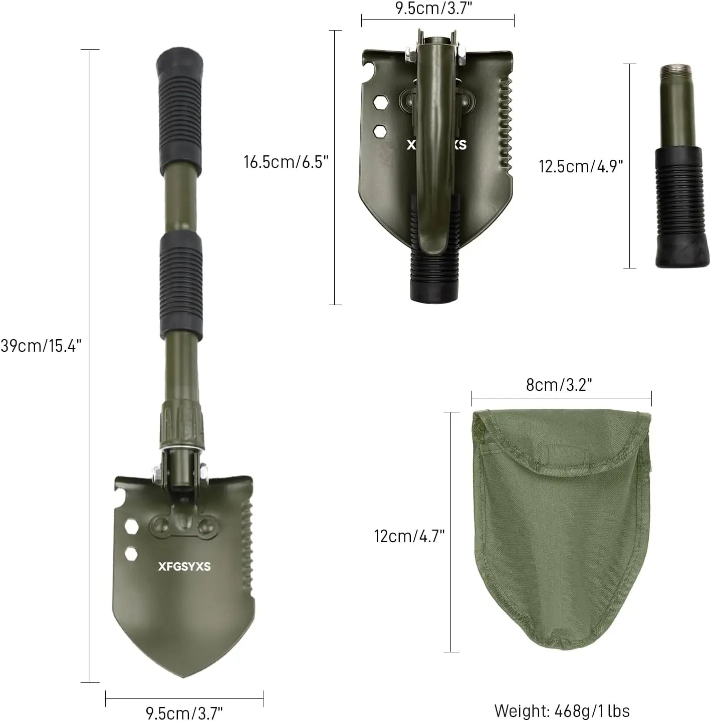 Mini Folding Camping Shovel