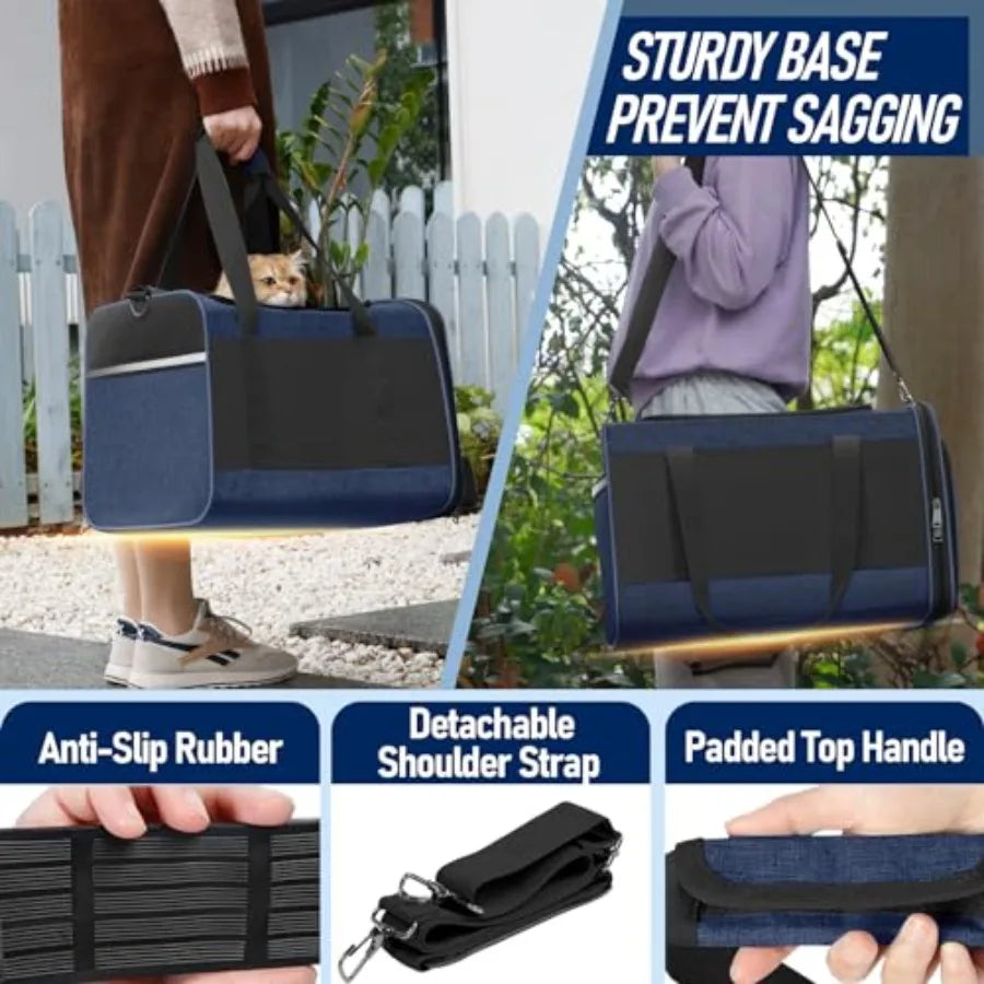 Soft, Collapsible Travel Pet Carry Bag