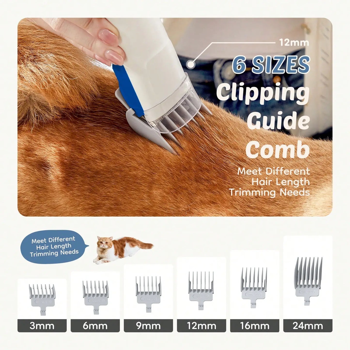 Pet Grooming Vacuum Kit