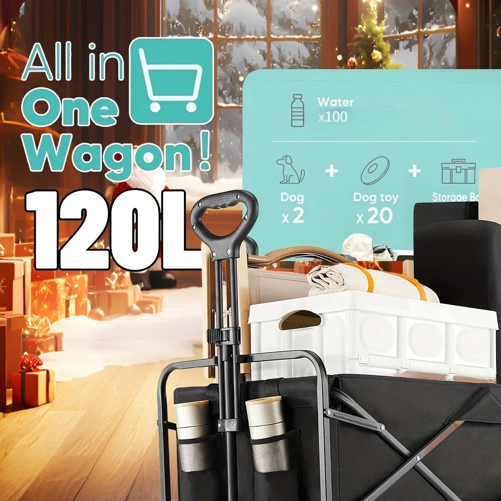 Folding Wagon Cart | Heavy Duty