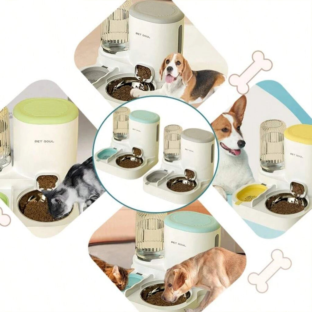 Pet Feeder and Water Dispenser