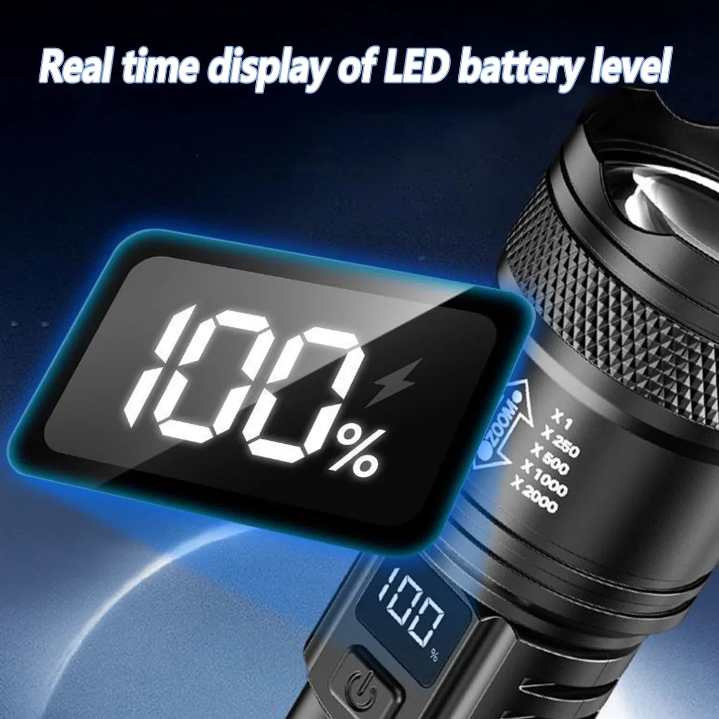 2000LM Ultra Bright P50 LED Flashlight