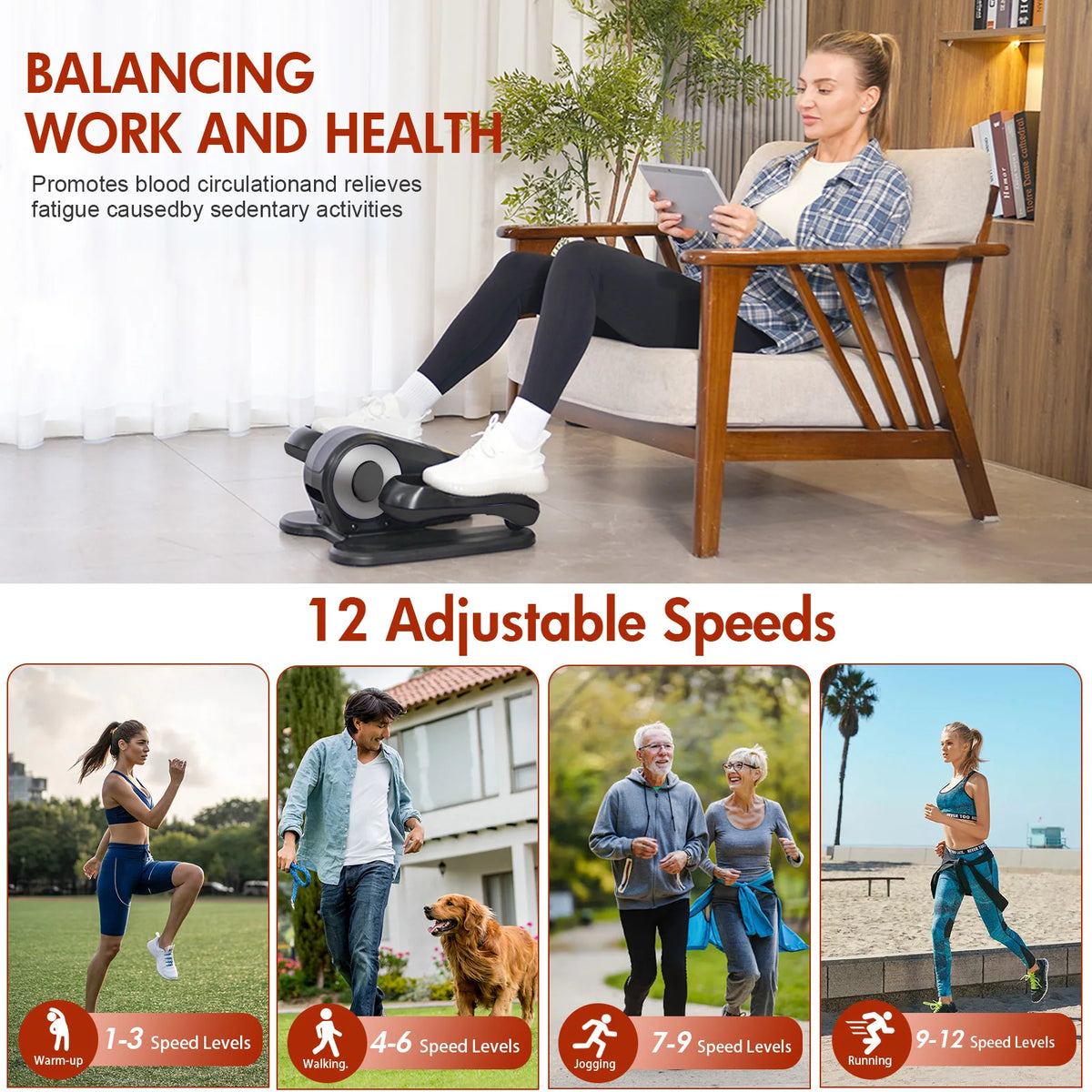 Under Desk Elliptical Machine