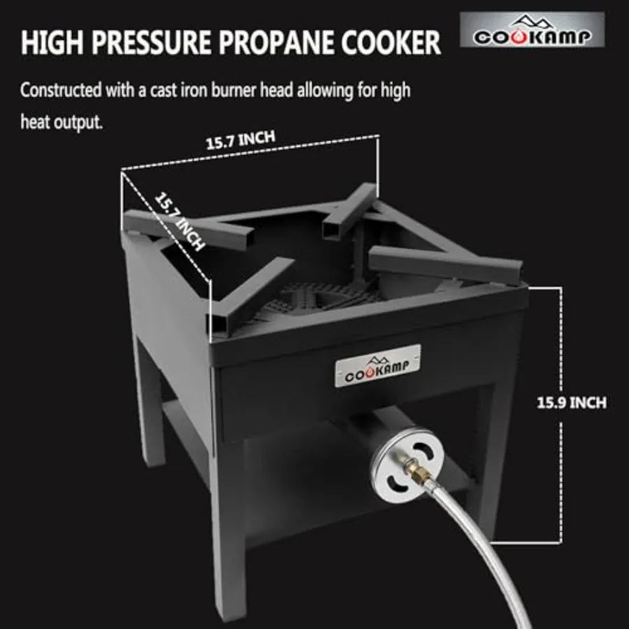 High Pressure Outdoor Propane Gas Cooker