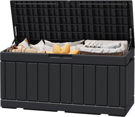 82 Gallon Resin Deck Box