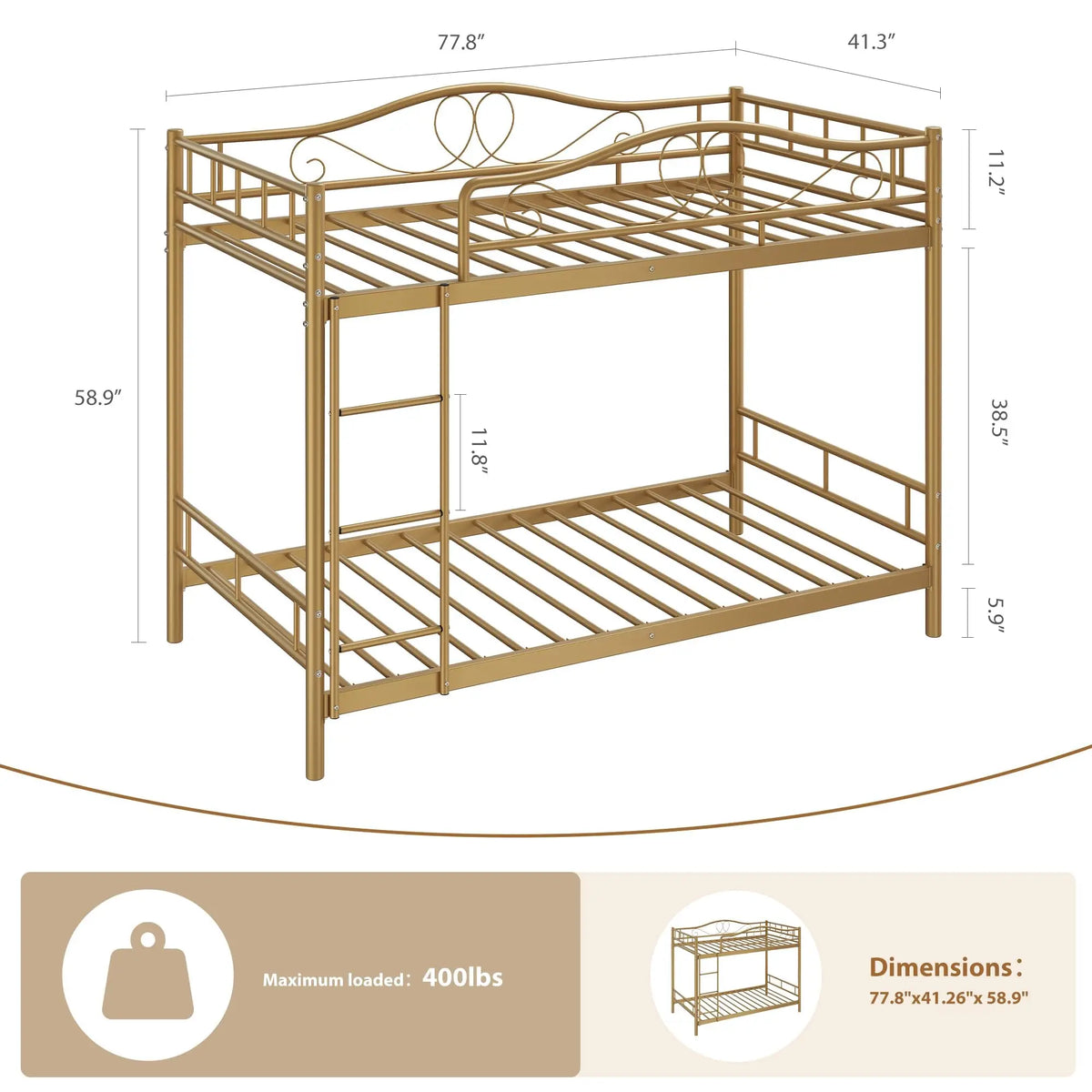 Bunk Bed Twin over Twin