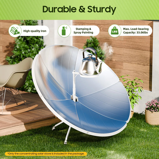 Portable Parabolic Solar Cooker 1500W
