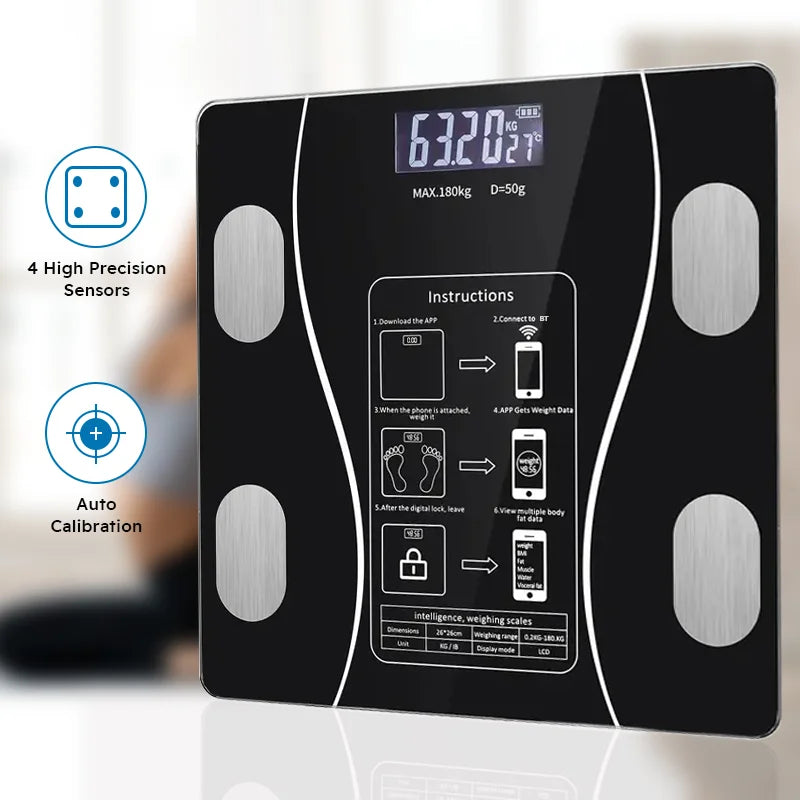 Smart  LED Digital Bathroom Weight Scale
