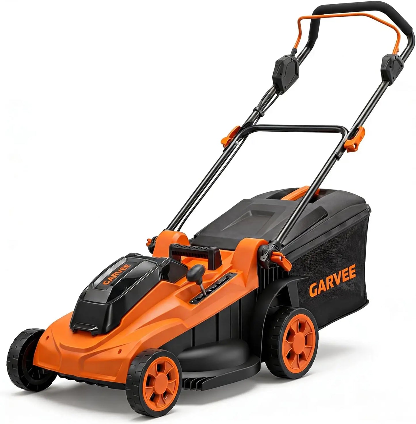17-inch, Electric Push Mower with 2×20V 4.0Ah Batteries